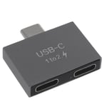 Répartiteur USB C mâle vers touristes femelle,adaptateur convertisseur,connecteur d'extension pour USB C PD,chargeur PC,ordinateur portable