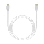 iPhone 15 Pro / iPhone 15 Pro Max USB-C til USB-C opladerkabel - 60W - 1m - Hvid