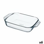 Plat de Four Pyrex Irresistible Transparent verre Rectangulaire 27,5 x 16,9 x