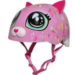 C-Preme Raskullz Tdlr Cat PNK 3+ 48-52 cm 2021 Casque Jeunesse Unisexe, Astro Chat Rose, Unisize 48-52CM