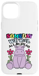 Coque pour iPhone 15 Plus Someday We Will All Be Dead Drôle Pessimiste Cynique Kidcore