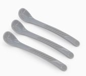 Twistshake - Feeding Spoon Set 6+m Pastel Grey 3-pack