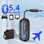 2 IN 1 Airplane Wireless Adapter Airplane Headphones Adapter  TV Speaker Car