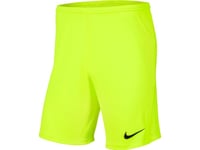 Nike Dri-Fit Park Iii - Shorts För Barn, Neongrön Polyester (122 - Junior)