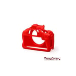 EasyCover Protection Silicone pour Canon 4000D Rouge