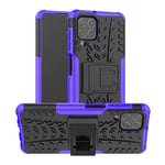 Samsung Galaxy A22 4G      Heavy Duty Case    Purple