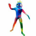 Barn Rainbow Friends Roblox Kläder Outfit Party Cosplay Kostym Jumpsuit Mask 130cm color