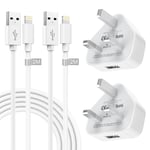 iPhone Charger Plug and Cable 2M 2Pack[Apple MFI Certified], Charger...