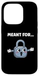 Coque pour iPhone 14 Pro Lock And Key Matching Couple Outfits