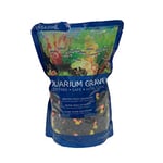 Marina Decorative Aquarium Gravel Neon Twilight, 2 Kg, Black