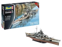 Revell - 05096 - Maquette - Tirpitz, Grey