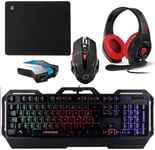 clavier souris pour nintendo switch pgm et casque gamer et tapis et adaptateur convertisseur pro