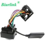 Biurlink Autostereo 40Pin Bluetooth AUX IN Virtajohtosarja Fordille (2003-2012) Focus Mk2 Mondeo C-Max S-Max 5000C, 6000 CD