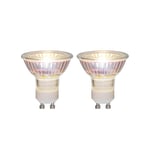 GU10 Spotlight 2-pack 3W 3000K 230lm LED-Lampa