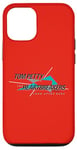 iPhone 13 Pro Tom Petty Long After Dark Logo Black Letters Blue Triangles Case