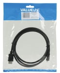 High Speed HDMI&trade; cable with Ethernet HDMI&trade; connector - HDMI&trade; micro connector 1.50 m black