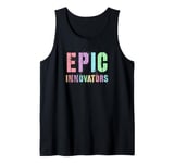 My Employees EPIC INNOVATORS Awesome Proud Coach Epic Head Tank Top