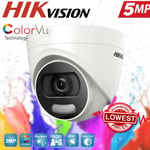 HIKVISION TRADE CCTV 5MP COLORVU CAMERA DS-2CE72HFT-F28 24H COLOR RECORDING UK