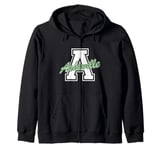 Retro Asheville Land of the Sky Zip Hoodie