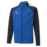 PUMA Mixte enfant Teamliga Training Jacket Jr veste de surv tement, Bleu (Electric Blue Lemonade-Puma Black), 140 (US- S) EU