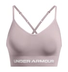 Under Armour Women's UA Vanish Seamless Low Sports Bra Tetra Gray, L