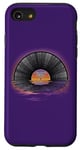 iPhone SE (2020) / 7 / 8 Retro Vintage Vinyl Sunset Reflection LP Vinyl Record Case