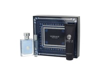 Versace Rinkinys Versace Pour Homme: Edt 100 Ml + Edt 10 Ml + 150 Ml Schampo För Hår / Kropp