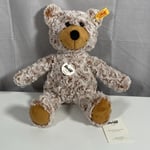 Steiff Charly  Teddy Bear 28 cm Russet Tipped Cuddly Teddy New With Tags