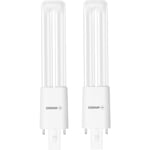 Osram - dulux S9 Ampoule led pour culot G23, 4.5 watt, 500 lumen, blanc froid (4000K), en remplacement de l'ampoule conventionnelle Dulux 9W