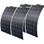 Kit de panneaux solaires, conception flexible, options de puissance multiples, panneau solaire 400 W