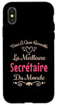 Coque pour iPhone X/XS Secrétaire Voici à quoi ressemble la meilleure Secrétaire