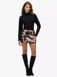 Superdry Sequin Disc Mini Skirt