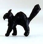 HLT - Chat de couleur noir en miniature position de peur - 1/32 - WMA2