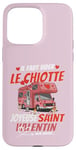 Coque pour iPhone 15 Pro Max Camping Car Couple Amoureux Humour Fête Saint Valentin