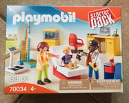 BOITE SET PLAYMOBIL PLAYMO FAMILY FUN 70034 STARTER PACK  CHEZ LE PEDIATRE