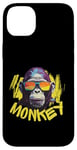 iPhone 14 Plus Angry Monkey King Gorilla Face Funny Graphic Men Women Kids Case