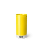 Copenhagen.Design Pantone to Go Cup, Stainless Steel Travel mug/Thermo Cup, 430 ML, Yellow 012 C