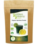 Greens Organic Organic Spirulina Powder High in Protein Fibre & Iron 100g