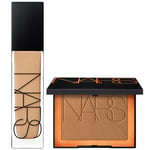 NARS Natural Longwear Foundation 30ml and NARS Laguna Bronzing Powder 2.8g (Various Shades) - Barcelona