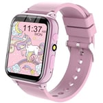 YEDASAH Kids Smart Watch Boys Girls, Smart Watch for Kids with 26 Games, 1.69HD Touchscreen, Learn Card, Step Counter, Audiobook, Camera Music, Alarm Clock, Educational Toy for 4-12Y Birthday Gifts