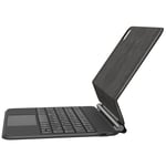 Belkin Pro - Clavier et étui (étui de protection) - avec socle magnétique - avec trackpad - rétroéclairé - sans fil - Bluetooth - pour Apple 11-inch iPad Pro (M4)