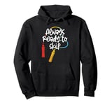 Always Ready To Skip Jump Rope Passion Pullover Hoodie