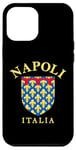 Coque pour iPhone 12 Pro Max Drapeau de l'Empire romain de Naples - Souvenir de l'Italie - Drapeau Napoli