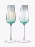 LSA International Dusk Champagne Flutes, 250ml, Set of 2