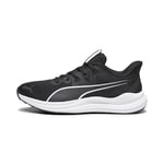 PUMA Unisex Reflect Lite Chaussures de course sur route, Black White, 38 EU