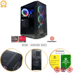 Cyberpower AMD Ryzen 5 8GB RAM 500GB SSD 5600G Processor Gaming Desktop PC