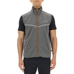 JEEP O102621-G419 XP MAN TECH SWEAT VEST W/Kangaroo Pocket JX22A Dark Grey Mel/Black L