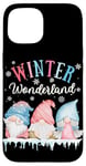 iPhone 15 Walking In A Winter Wonderland Christmas Cute Gnome Matching Case