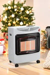 Portable Indoor Ceramic Gas Heater With Wheel