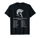 Hannibal Barca World Tour History T-Shirt T-Shirt